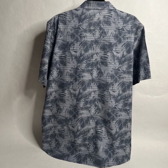 Travis Mathew Men’s Hawaiian Print Short Sleeve Button Up Casual Shirt – Size XL - Picture 8 of 13
